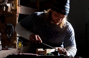 Guitar builder photo