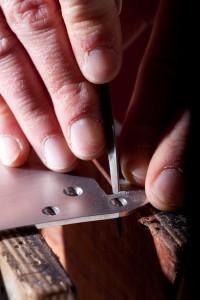 Guitar photo of part machining