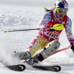 2 Lindsay Vonn America's golden girl Lindsay Vonn finished 8th at today's World Cup slalom race in Aspen, Colorado.