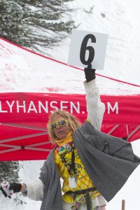 Benny was in good form as a Schneetag Judge.