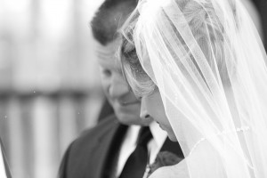 The weather was perfect for a small ceremony on the deck outside of the Lynn Britt Cabin at Snowmass Ski Area.